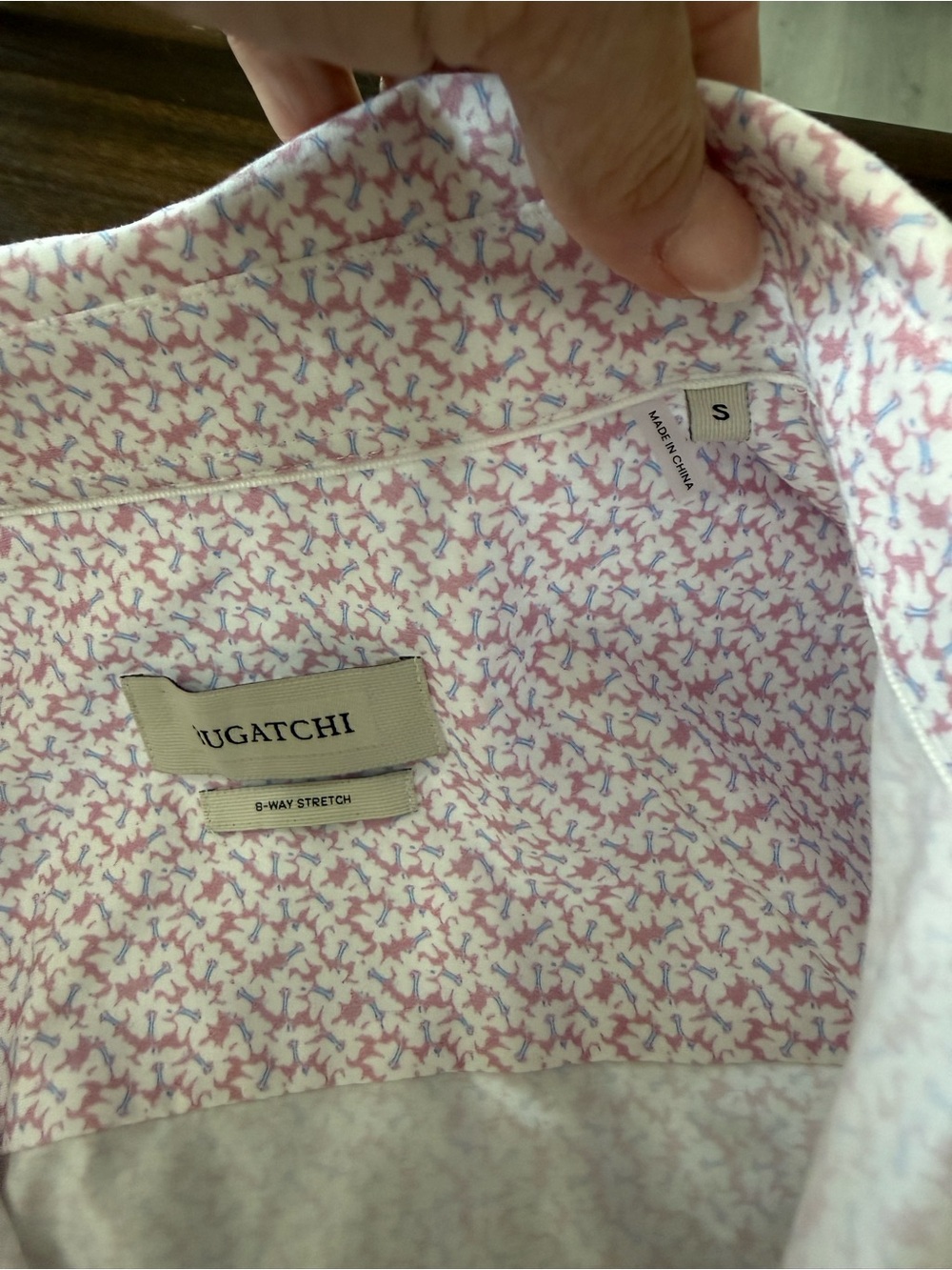 Bugatchi Miles OoohCotton Short-Sleeve Button Shirt - Picture 6 of 7